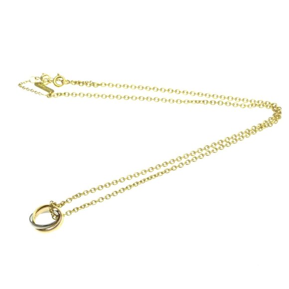 CARTIER 18k Yellow Gold Trinity Necklace - Picture 14 of 14